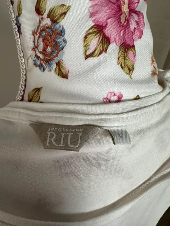 T-shirt blanc basique Jacqueline Riu - photo numéro 5