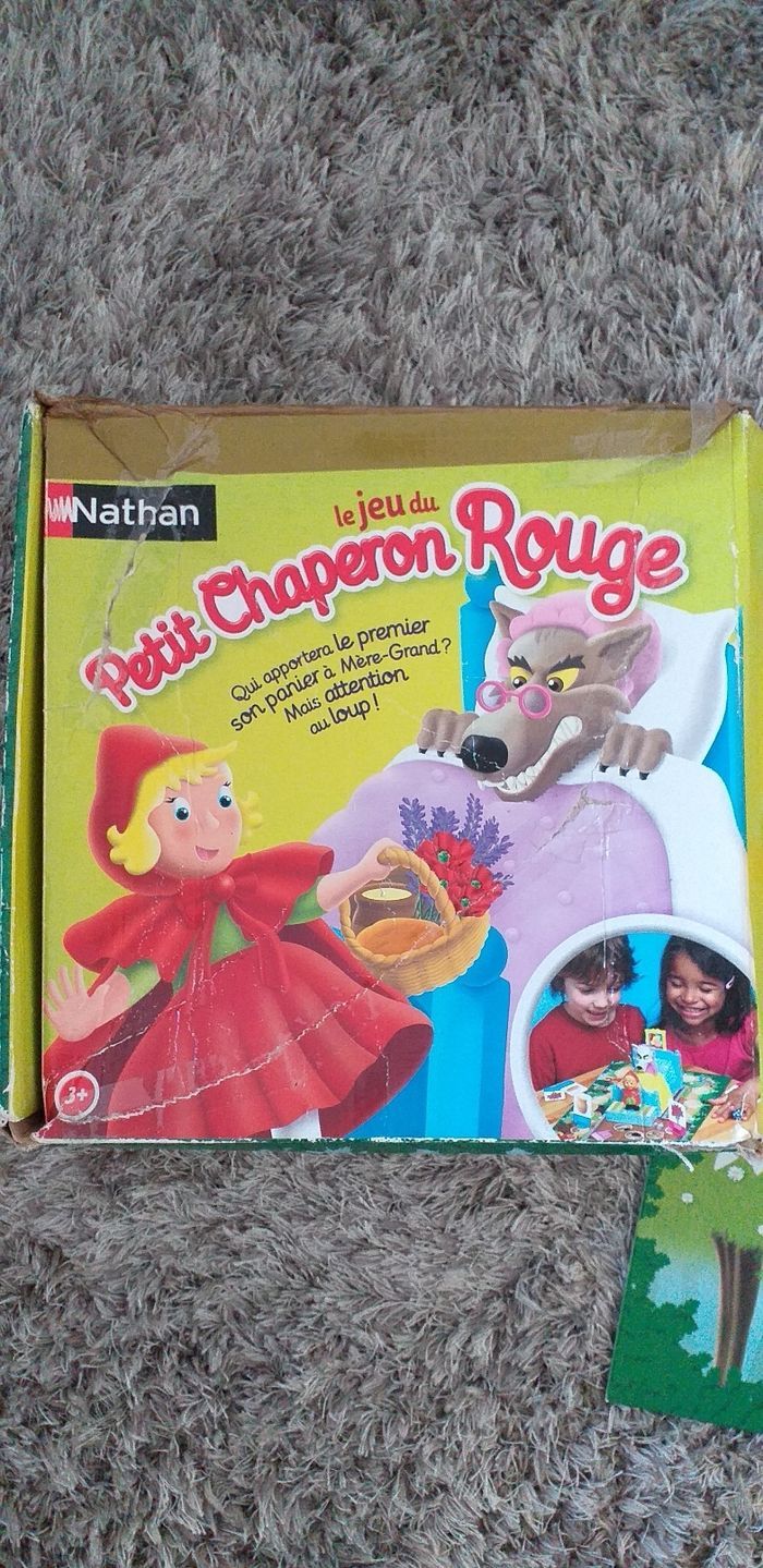 Jeu de petit chaperon rouge Nathan à partir de 3ans
