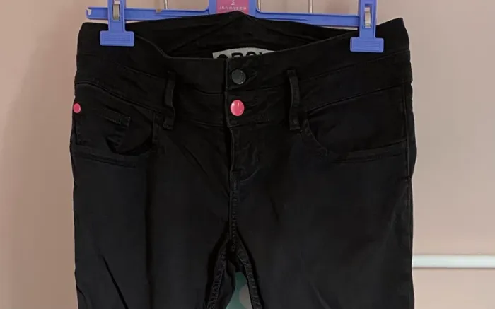 #pantalon noir#