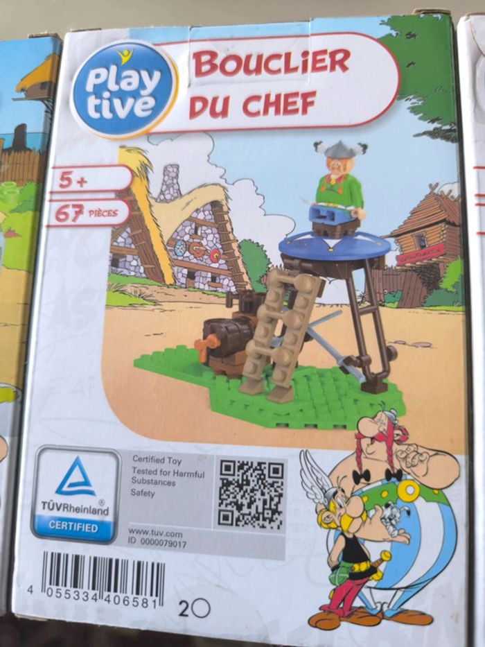 Lot de 4 jouets Astérix type Lego - photo numéro 4
