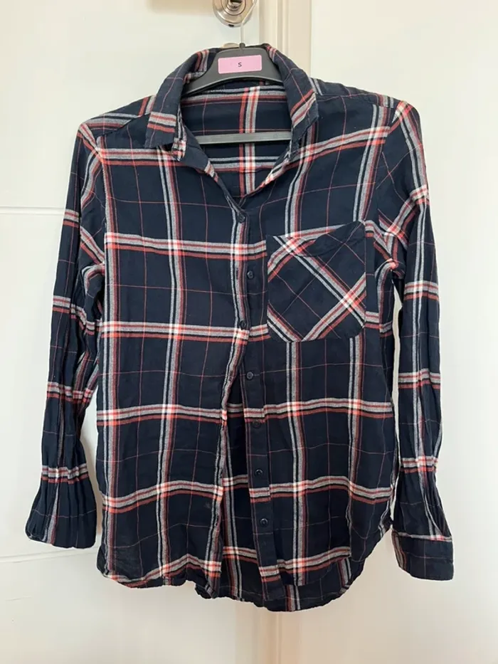 Chemise à carreaux taille 36