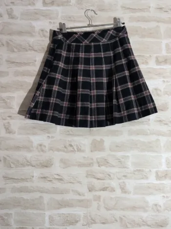 Jupe plissée à carreaux H&M – Taille 36 – Très bon état