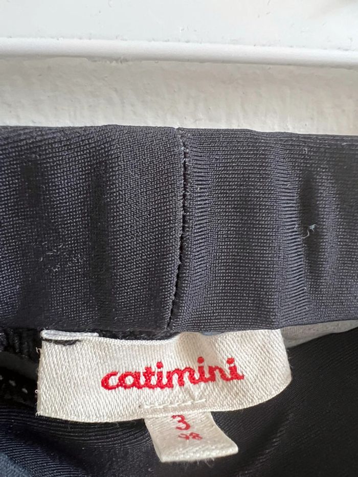 Maillot de bain noir avec crocodiles orange/vert - 3 Ans - photo numéro 4