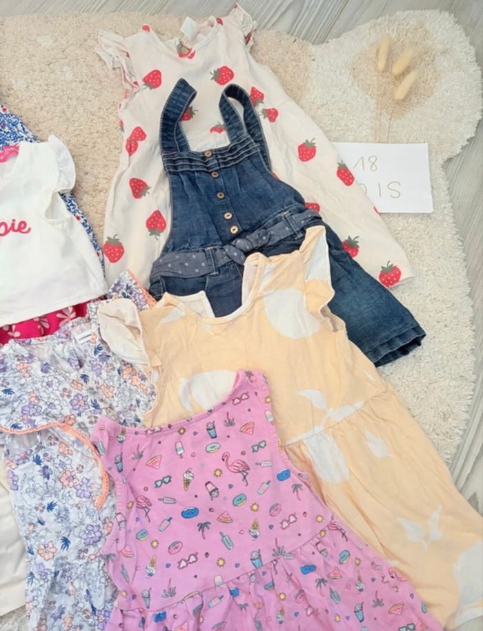 Lot robes été fille 18 mois - photo numéro 3