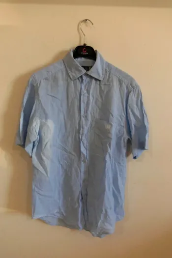 C46 chemise bleu Serge Blanco M