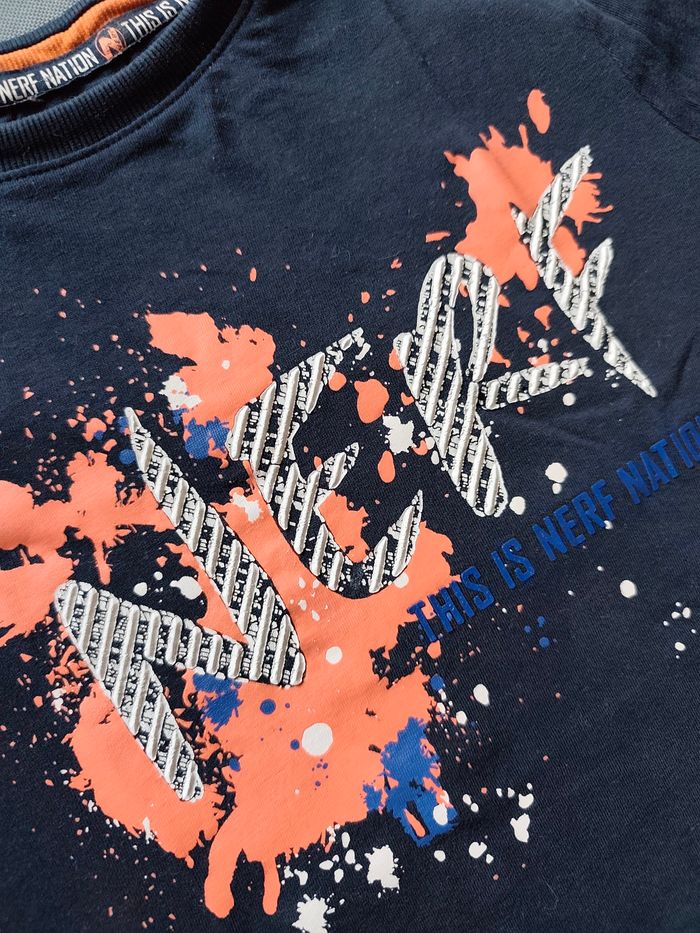 T-shirt ML Nerf 🎮 Taille 9/10 ans - photo numéro 2