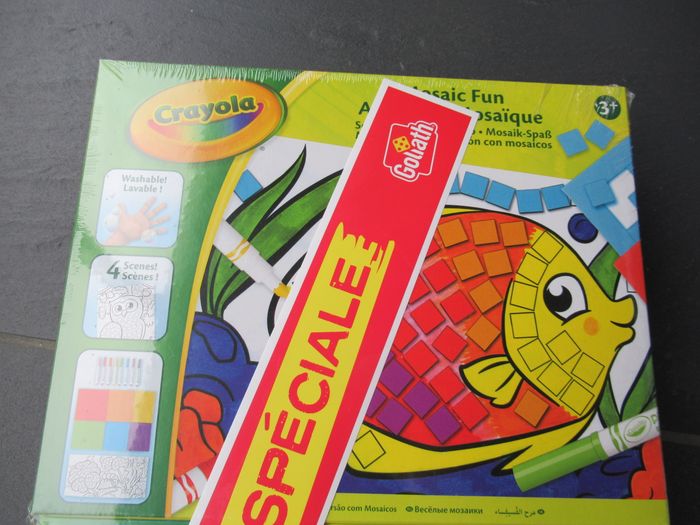 Atelier mosaïque et découpage & collage Crayola neuf - photo numéro 3
