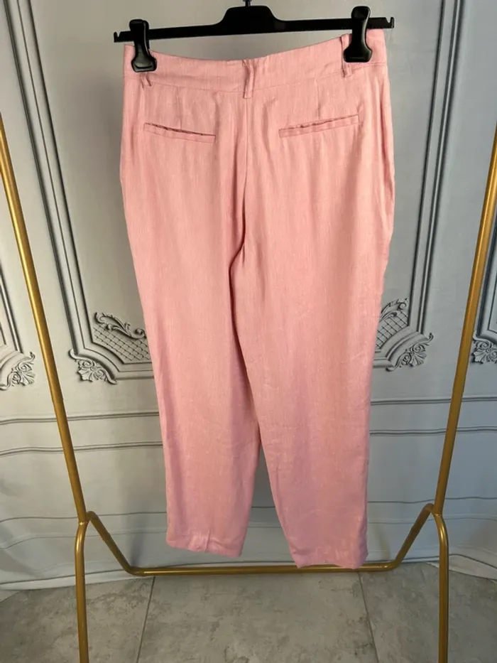 Pantalon fluide large Rose MkT studio 38 neuf - photo numéro 5