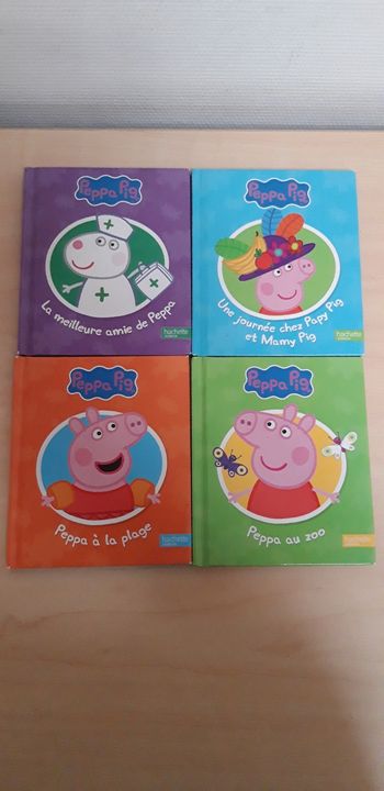 Lot 4 livres Peppa Pig
