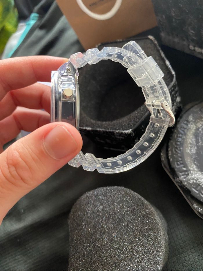 Montre G Shock transparente noire multicolore - photo numéro 3