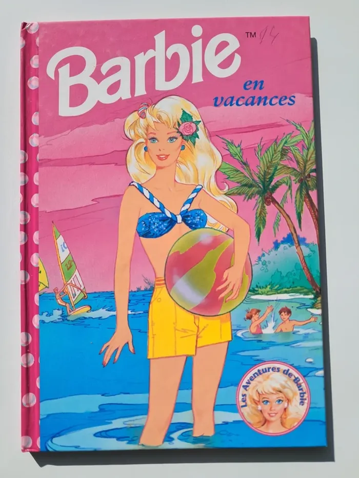 Livre Barbie en Vacances