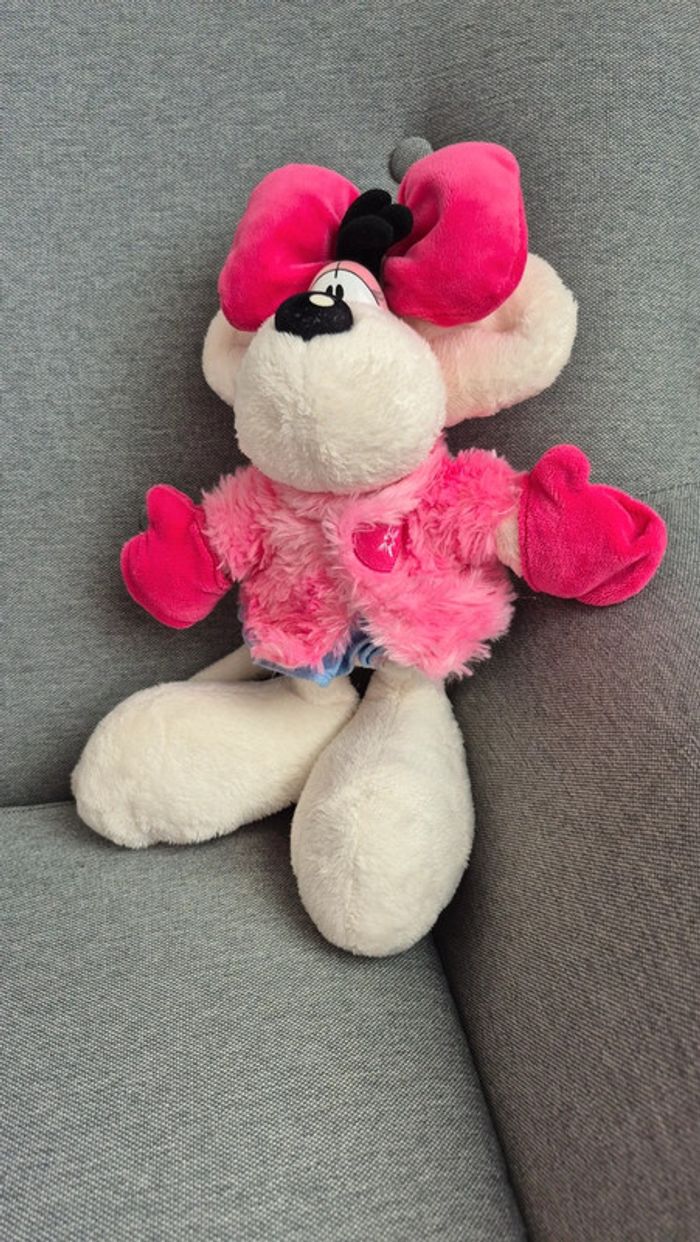 Peluche Diddl diddlina année 2000 - photo numéro 2
