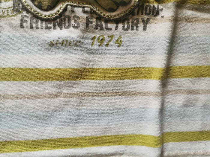 lot de 2 t-shirts taille 12 mois - photo numéro 4