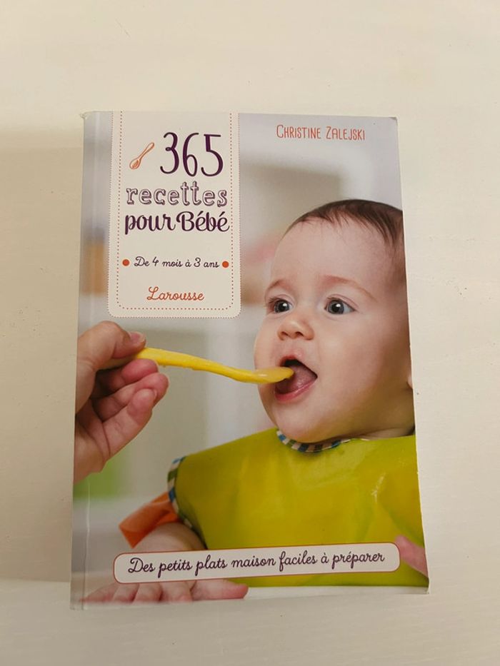 365 recettes pour bébé