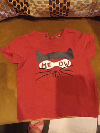 T-shirt bébé garçon taille 6 mois