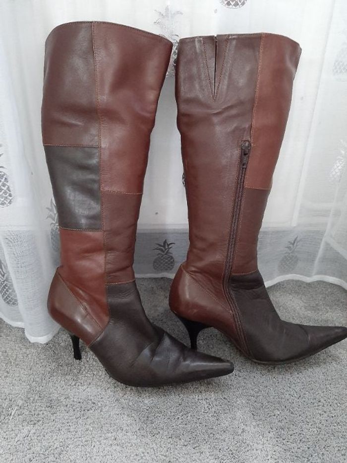 Botte à talon bocage