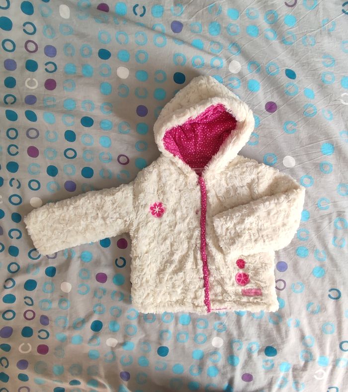 Manteau moumoute fille Tom & KIDDY