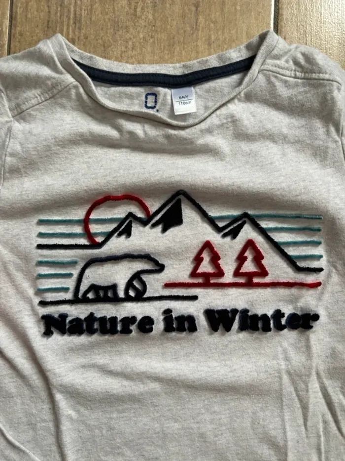 Lot tee shirt manches longues garçon - photo numéro 3