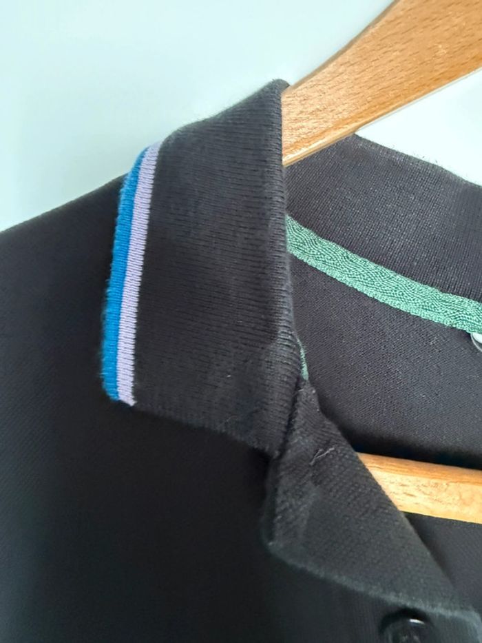 Polo noir Lacoste homme S ou 36 - photo numéro 5