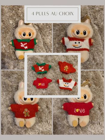Pull de Noël pour Labubu