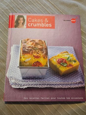 Livre Cakes et Crumbles