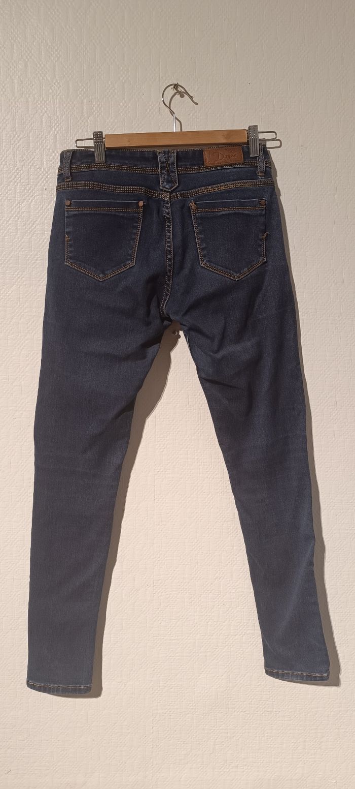 Jean super skinny bleu foncé – Daysie – Taille 40 - photo numéro 4