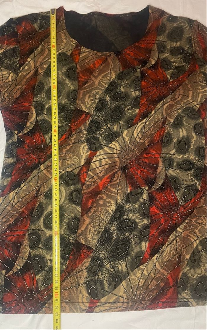 Haut à motifs manches longues - photo numéro 6