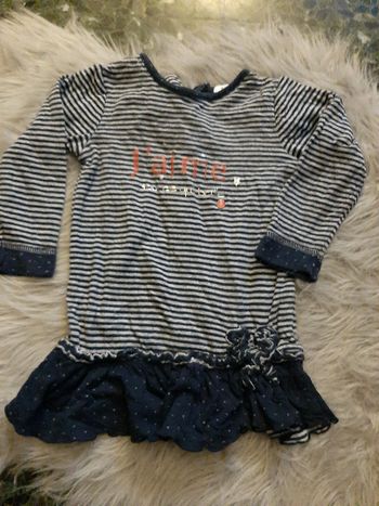 Robe 3 pommes 2 ans 86 cm