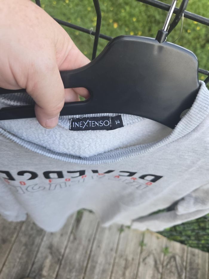 Sweat shirt in extenso Taille 14 ans - photo numéro 3