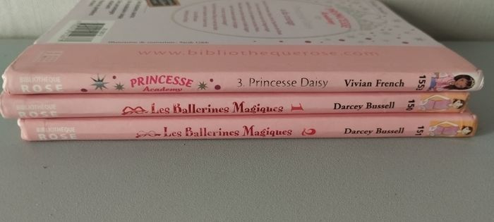 Lot de 3 livres bibliothèque Rose - photo numéro 5