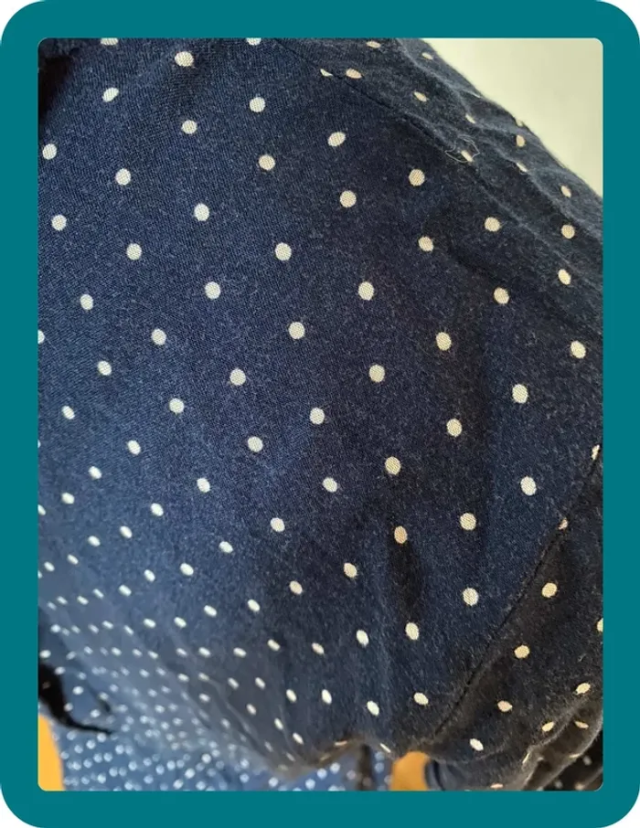 Robe cache cœur H&M motif pois taille 42 - photo numéro 5