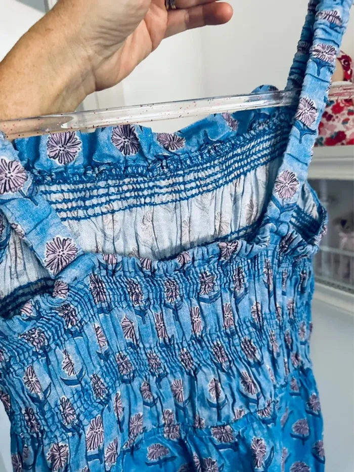 Combinaison bleu Zara - photo numéro 5