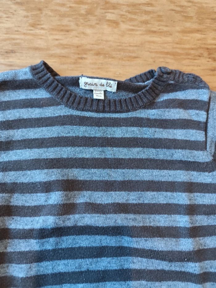 Lot de 3 pulls/gilet pour garçon taille 12 mois - photo numéro 10