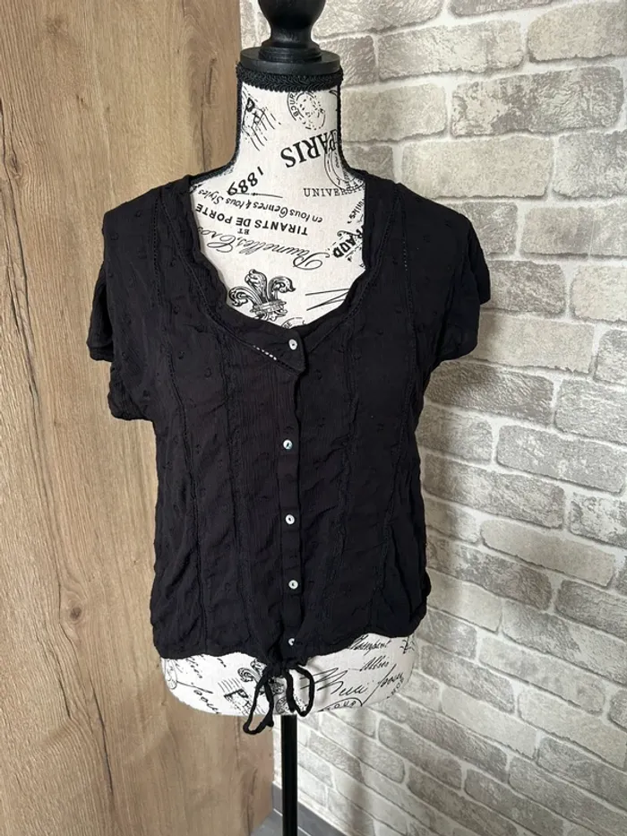 Blouse haut cours taille L