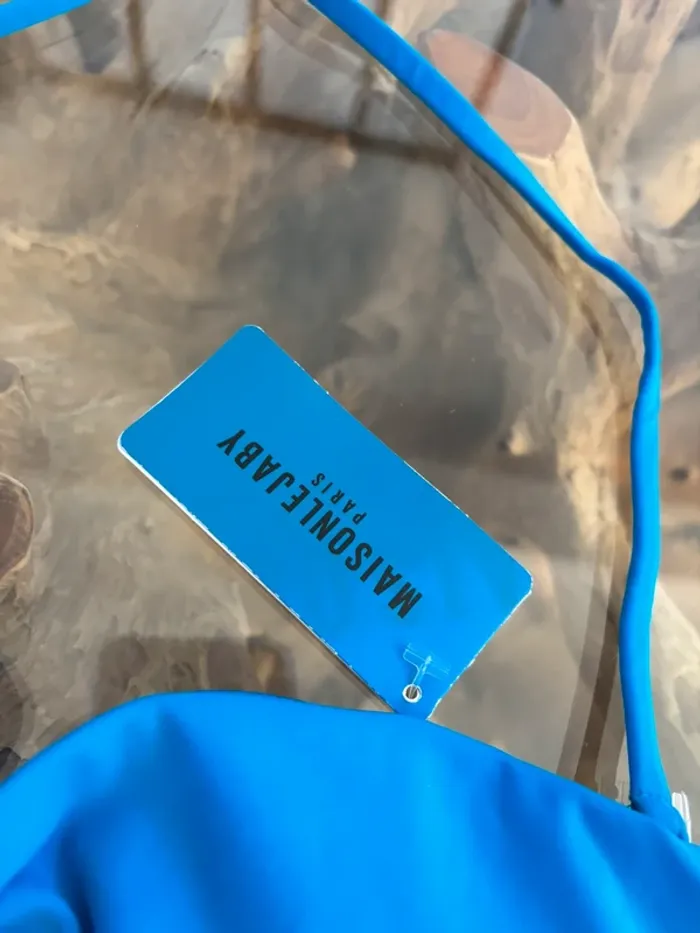Haut de maillot de bain Maison Lejaby bleu 85C - photo numéro 6