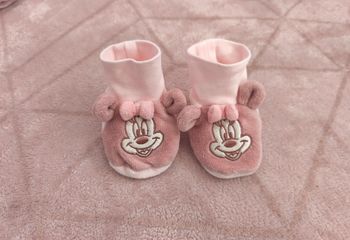 Chausson bébé minnie