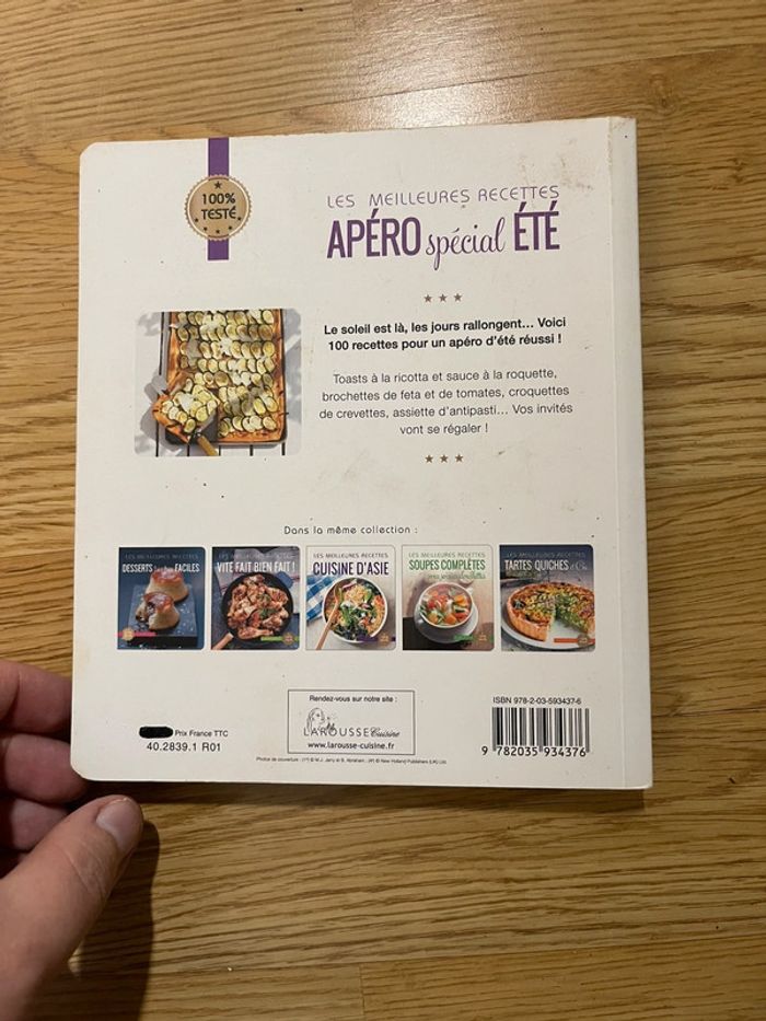 Livre les meilleures recettes apéro spécial été - photo numéro 2