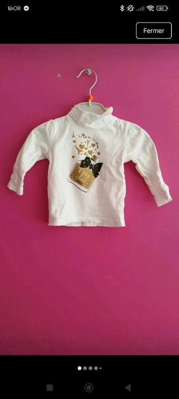Tee-shirt Gémo 6 mois b1