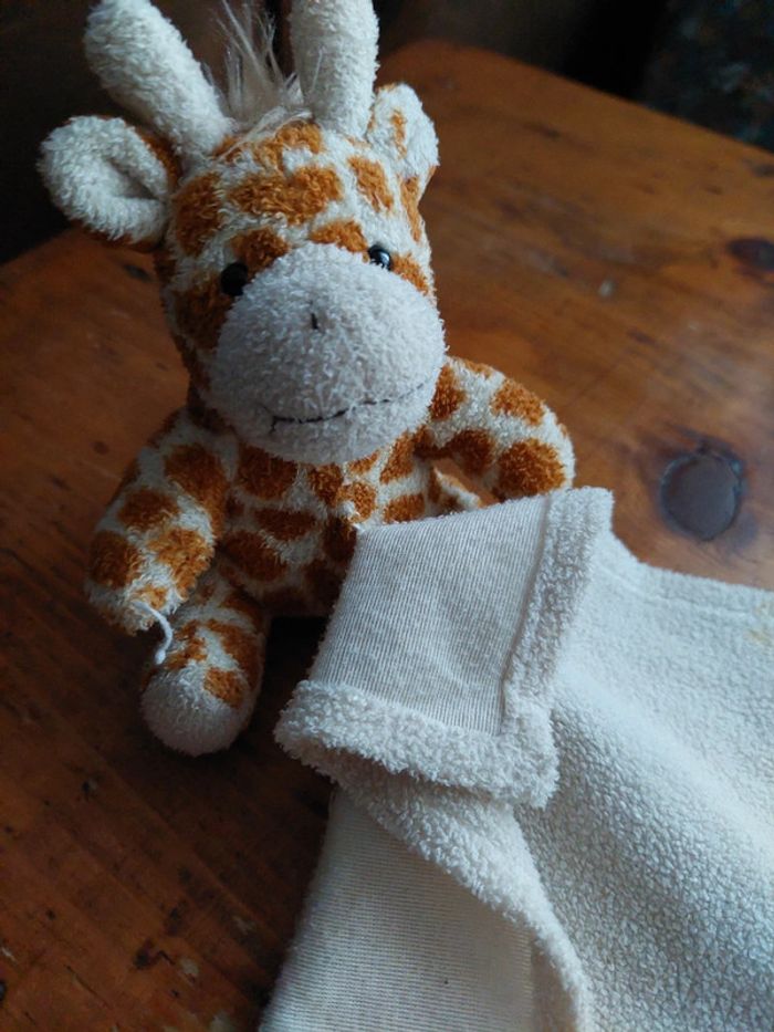 Doudou girafe baby-land - photo numéro 4