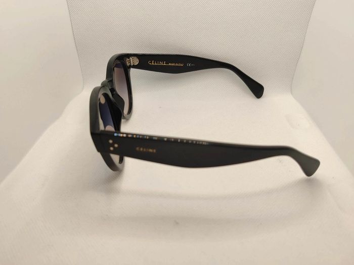 Lunettes de soleil Céline 41049 en acétate noire - photo numéro 5