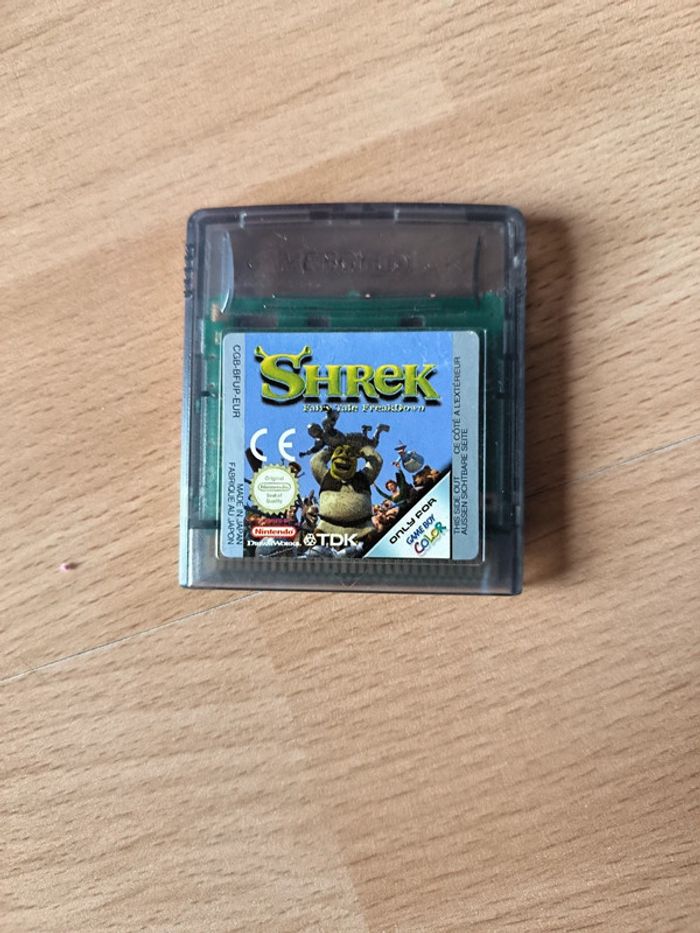 Jeu Shrek game boy color