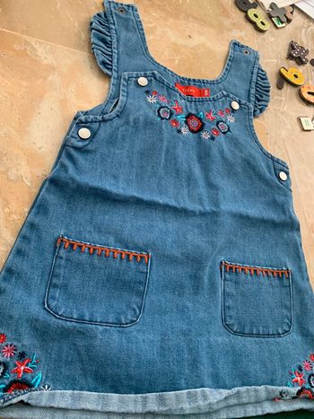 Robe jean fille 18 mois
