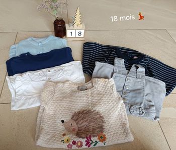 lot vêtements 18 mois