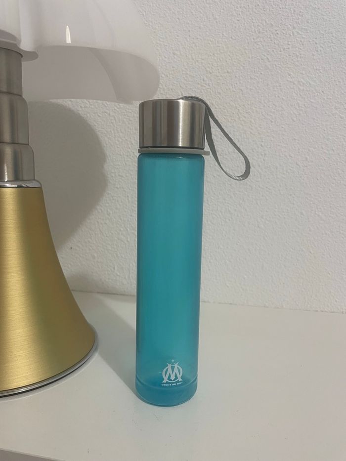 Gourde Olympique de Marseille bleu - photo numéro 3