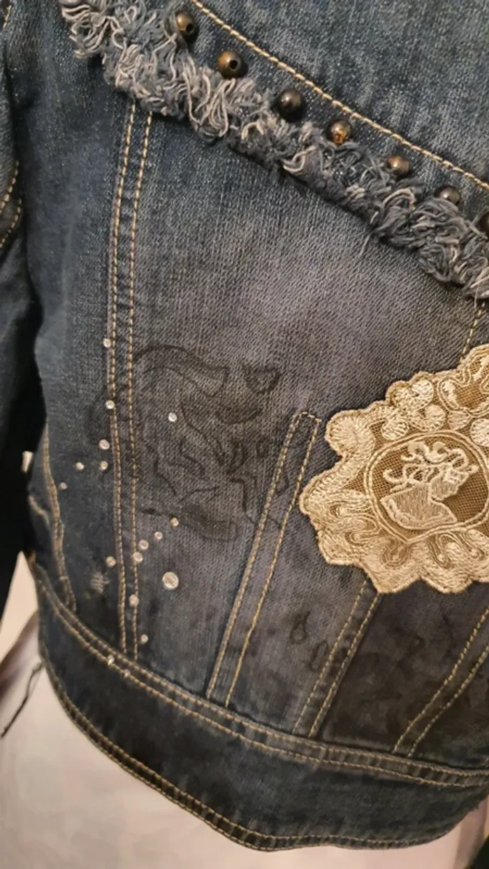 Veste en jeans - photo numéro 6