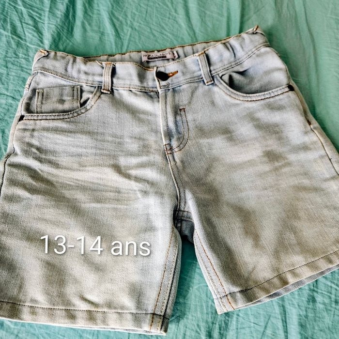 Short jean 13-14 ans