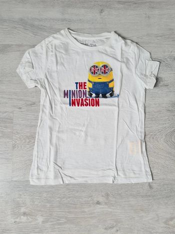 Tee-shirt manches courtes Zara 6 ans minion