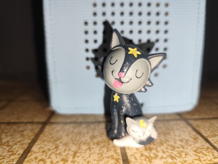 Toniebox V1  avec tonies lullabies chat noir allemand - photo numéro 7