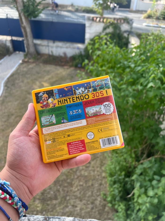 boîte super mario maker 3ds - photo numéro 3