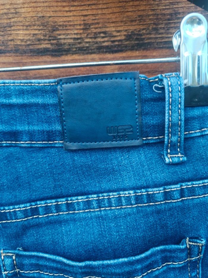 Pantalon jean denim femme - photo numéro 7
